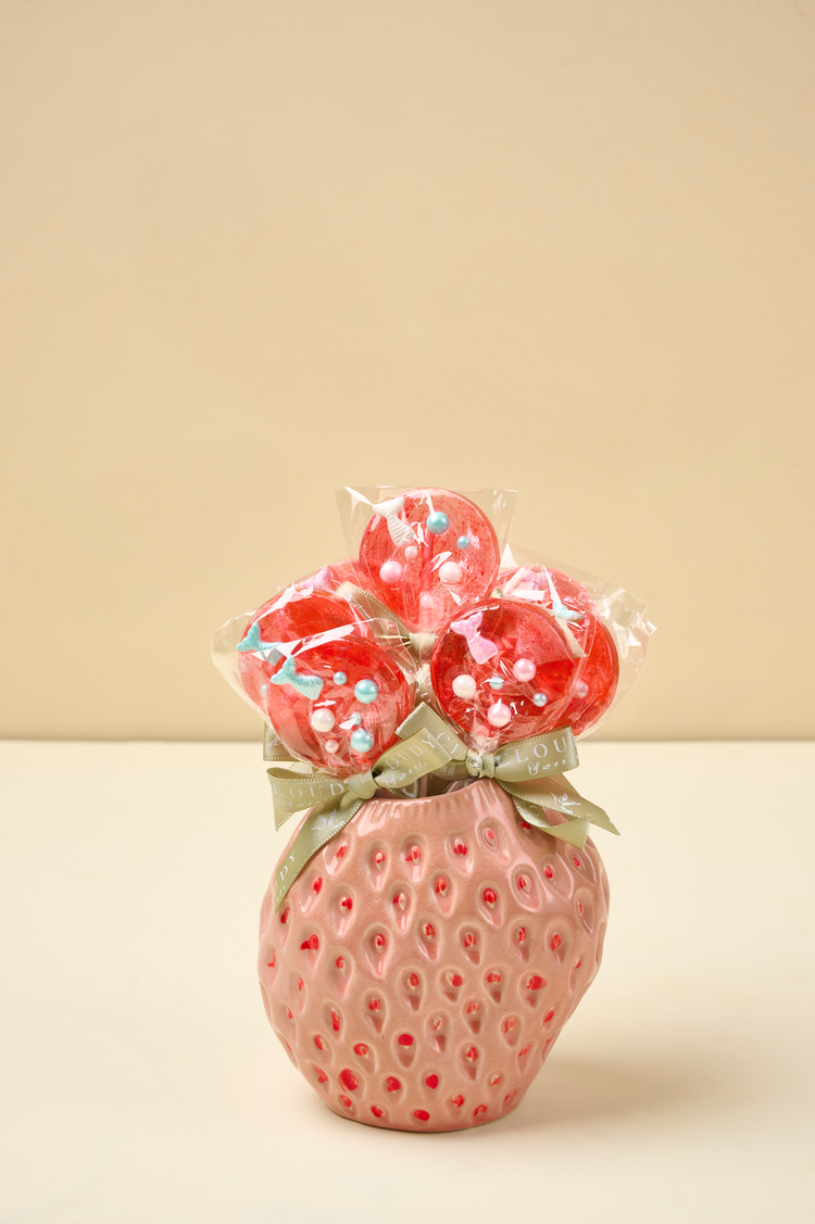 Strawberry Lollipop